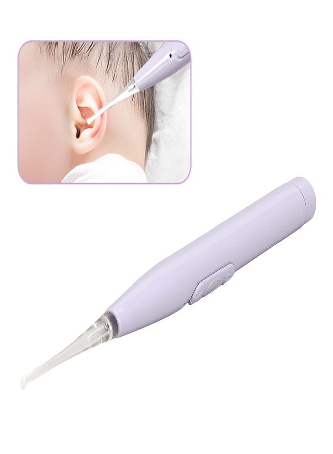Betued LED Ear Pick Spoon, Kids Ear Wax Removal Spoon, USB Rechargeable Flashlight Round Tip LED Ear Pick Spoon LED Ear Spoon Scrubs and Body Treatments - Image 1